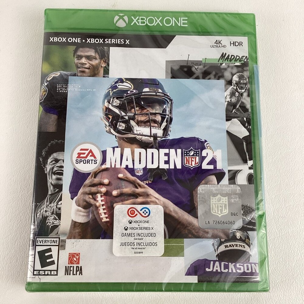 XBOX ONE Madden 21 Video Game NFL Football EA Sports Microsoft Sealed